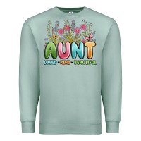 Seafoam aunt loved kind beautiful Premium Sweatshirt - MaliasSmallBusiness