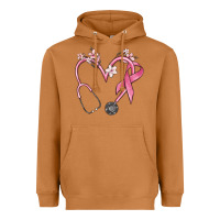 Meerkat stethoscope nurse medical breast cancer awareness Heavyweight Hoodie - MaliasSmallBusiness