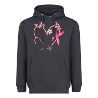 Smoke stethoscope nurse medical breast cancer awareness Heavyweight Hoodie - MaliasSmallBusiness