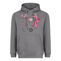 Storm stethoscope nurse medical breast cancer awareness Heavyweight Hoodie - MaliasSmallBusiness