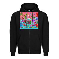 Black candy Zipper Hoodie - AdoDesignShop