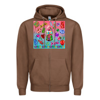 Chestnut candy Zipper Hoodie - AdoDesignShop