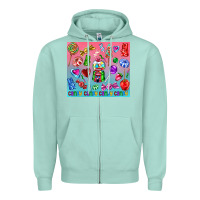 Seafoam candy Zipper Hoodie - AdoDesignShop