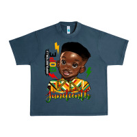 Midnight Navy juneteenth black boy Urban Heavy Tee - HRA Design Shop
