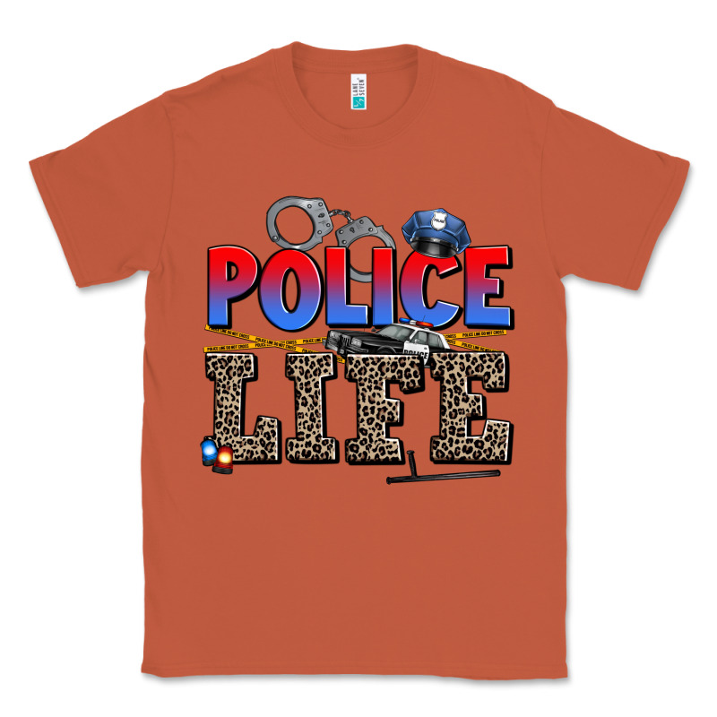 Police Life Classic Tee by AdoDesignShop | Teevron