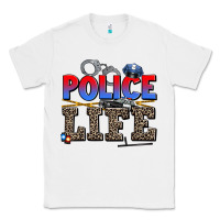 White police life Classic Tee - AdoDesignShop