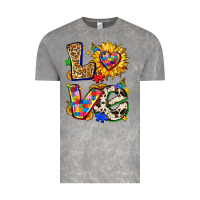 Cloud Rock autism love Vintage Tee - Zillion Design Studio