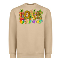 Mushroom love summer with pineapple Heavyweight Sweatshirt - texasbilliewilder
