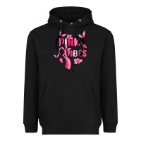 Black pink vibes Heavyweight Hoodie - MaliasSmallBusiness