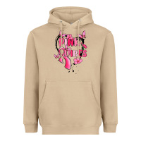 Mushroom pink vibes Heavyweight Hoodie - MaliasSmallBusiness