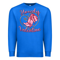 True Royal howdy valentine Premium Sweatshirt - MaliasSmallBusiness