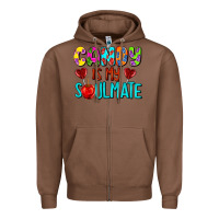 Chestnut candy is my soulmate Zipper Hoodie - AdoDesignShop