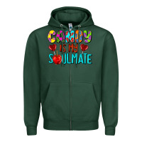 Sports Green candy is my soulmate Zipper Hoodie - AdoDesignShop
