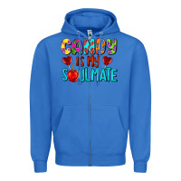 True Royal candy is my soulmate Zipper Hoodie - AdoDesignShop