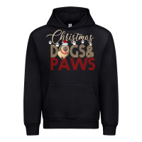 Black Christmas Dogs Paws Urban Hoodie - Bettercallsaul