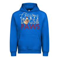 Cobalt Christmas Dogs Paws Urban Hoodie - Bettercallsaul