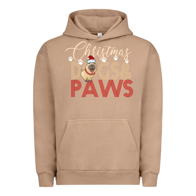 Christmas Dogs Paws Urban Hoodie by Bettercallsaul | Teevron