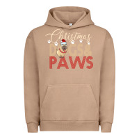 Pigment Burro Christmas Dogs Paws Urban Hoodie - Bettercallsaul