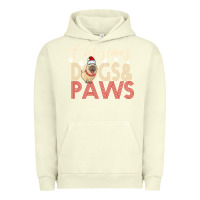 Pigment Pistachio Christmas Dogs Paws Urban Hoodie - Bettercallsaul