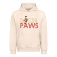 Sandshell Christmas Dogs Paws Urban Hoodie - Bettercallsaul