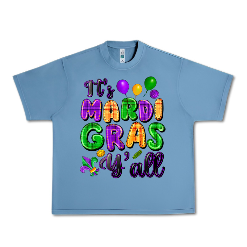 It's Mardi Gras Y'all Urban Heavy Tee by FaDigitalArtStudio | Teevron