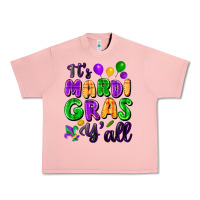 Salmon it's mardi gras y'all Urban Heavy Tee - FaDigitalArtStudio