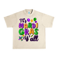 Sandshell it's mardi gras y'all Urban Heavy Tee - FaDigitalArtStudio