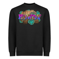 Black howdy Heavyweight Sweatshirt - Zillion Design Studio