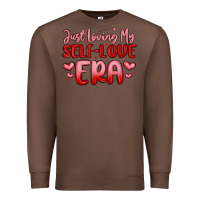 Chestnut just loving my self love era Premium Sweatshirt - MaliasSmallBusiness