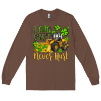 Chestnut a little dirt never hurt st patricks bulldozer Long Sleeve Tee - JahusDesignShop
