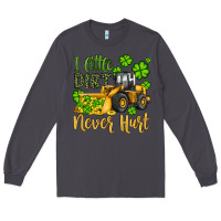 Smoke a little dirt never hurt st patricks bulldozer Long Sleeve Tee - JahusDesignShop