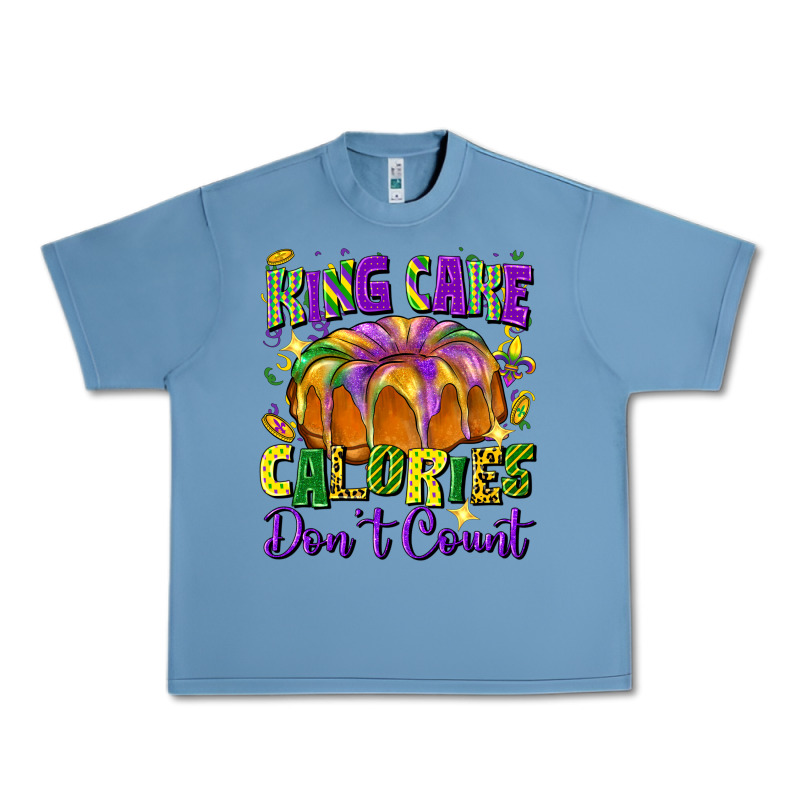 King Cake Calories Don't Count Urban Heavy Tee by FaDigitalArtStudio | Teevron