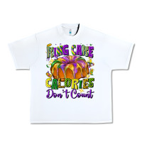 White king cake calories don't count Urban Heavy Tee - FaDigitalArtStudio
