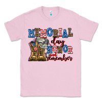 Bubblegum Pink memorial day honor and remember Classic Tee - AdoDesignShop