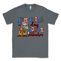 Charcoal Heather memorial day honor and remember Classic Tee - AdoDesignShop