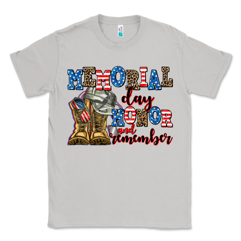 Memorial Day Honor And Remember Classic Tee by AdoDesignShop | Teevron