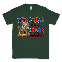 Sports Green memorial day honor and remember Classic Tee - AdoDesignShop