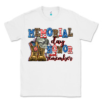 White memorial day honor and remember Classic Tee - AdoDesignShop