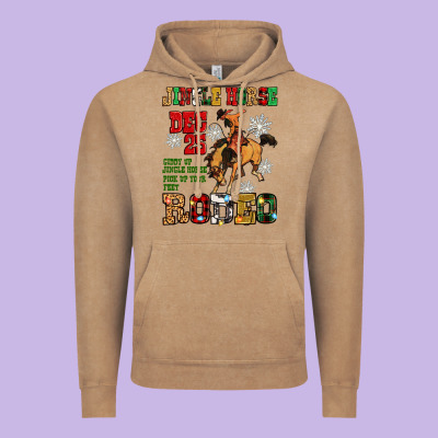 Jingle Horse Dec 25 Giddy Jingle Horse Pick Up Fee Vintage Hoodie Designed By Zillion Design Studio