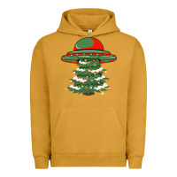 Pigment Peanut Butter Ufo Christmas Pine Tree Urban Hoodie - Bettercallsaul