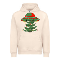 Sandshell Ufo Christmas Pine Tree Urban Hoodie - Bettercallsaul
