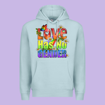 Love Has No Gender Pride Lgbtq Premium Hoodie Designed By Bundleandbundleshop