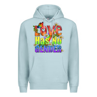 Blue Mist Love Has No Gender Pride Lgbtq Premium Hoodie - BundleAndBundleShop