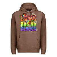 Chestnut Love Has No Gender Pride Lgbtq Premium Hoodie - BundleAndBundleShop