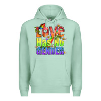 Seafoam Love Has No Gender Pride Lgbtq Premium Hoodie - BundleAndBundleShop