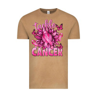 Vintage Camel Tackle Cancer with Sunflower Vintage Tee - texasbilliewilder