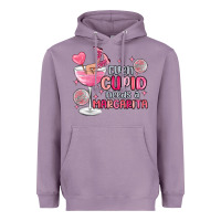 Lavender even cupid needs a margarita Heavyweight Hoodie - MaliasSmallBusiness