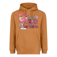 Meerkat even cupid needs a margarita Heavyweight Hoodie - MaliasSmallBusiness