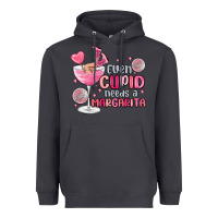Smoke even cupid needs a margarita Heavyweight Hoodie - MaliasSmallBusiness