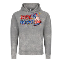 Cloud Rock kick rocks cowboy boots fourth of july Vintage Hoodie - texasbilliewilder